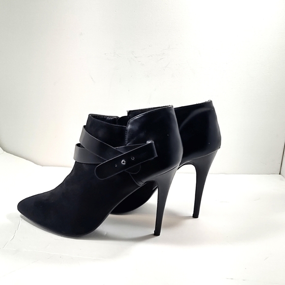 Call it Spring - women's ankle boots black suede Size: 10 - Picture 2 of 8